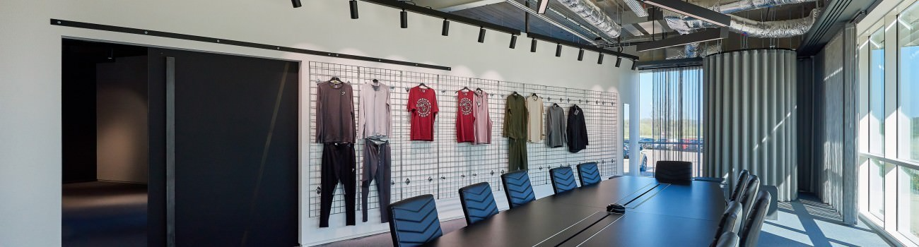 Gymshark- Fabric viewing room